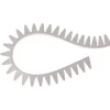 Schallschutzstreifen Silikon weiß 100 cm