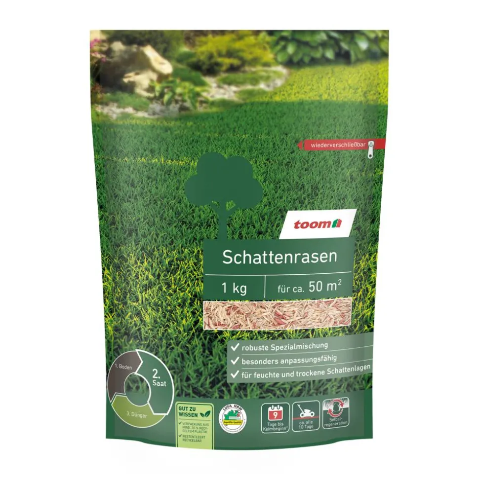 Schattenrasen 1 kg für ca. 50 m²
