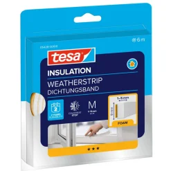 Schaumstoffdichtung Universal 'Insulation' weiß 0,6 x 0,9 x 600 cm