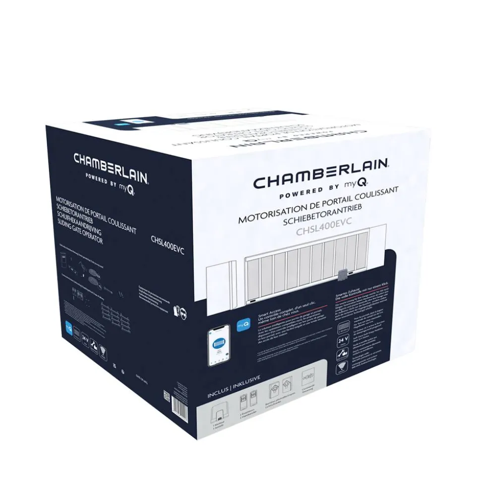 Schiebetorantrieb 'CHSL400EVC' grau