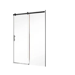 Schiebetür 'Alexa Style 2.0' mattschwarz 120 x 200 cm