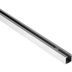 Schiebetürbeschlagset Aluminium 16-tlg.