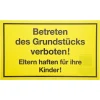 Schild 'Betreten verboten' 25 x 15 cm