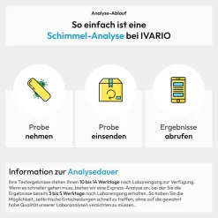 Schimmelanalyse 'Oberfläche' Laboranalyse