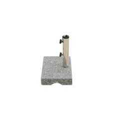 Schirmständer für Schirmmast mit Ø 48 mm Edelstahl 28 x 45 x 7,2 cm