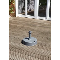 Schirmständer für Schirmmast mit Ø 54 mm Kunststoff 46 x 46 x 32 cm