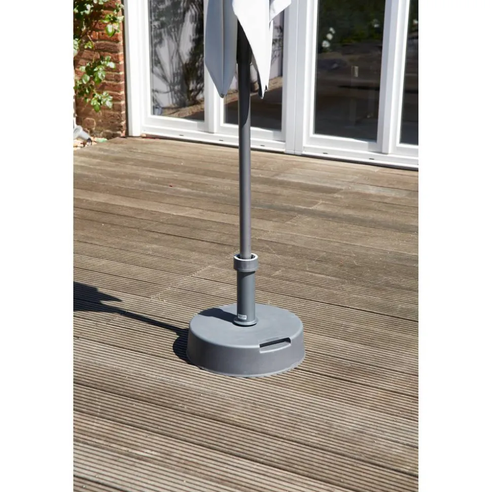 Schirmständer für Schirmmast mit Ø 19 - 38 mm Kunststoff 40 x 40 x 33 cm