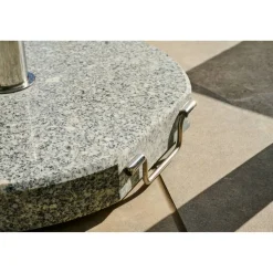 Schirmständer für Schirmmast mit Ø 48 mm Granit 55 x 55 x 5,5 cm