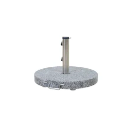 Schirmständer für Schirmmast mit Ø 48 mm Granit 55 x 55 x 5,5 cm