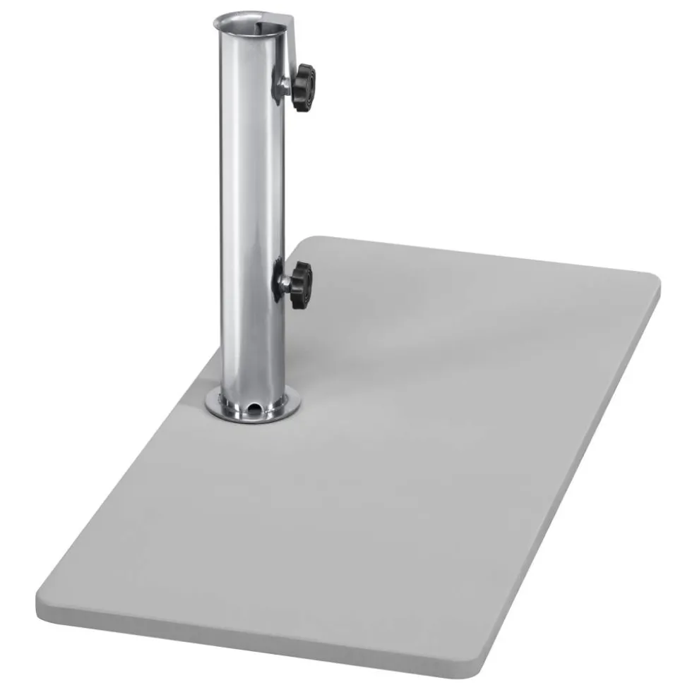 Schirmständer für Schirmmast mit Ø 25 - 40 mm Stahl 30 x 60 x 31,5 cm