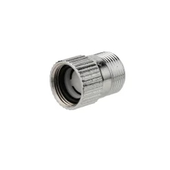 Schlauchplatzsicherung Messing verchromt 3/4", für Waschmaschine und Spülmaschine