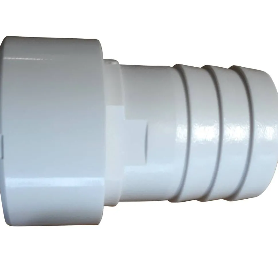 Schlauchtülle weiß 1 1/2" zum Kleben