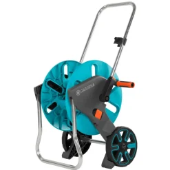 Schlauchwagen 'CleverRoll M' türkis max. 60 m Schlauchkapazität