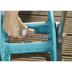 Schlauchwagen-Set 'CleverRoll S' türkis 20 m