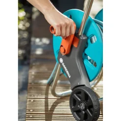 Schlauchwagen-Set 'CleverRoll S' türkis 20 m Schlauchkapazität