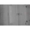Schlaufenbandschal 'Fluffy Dots' grau 140 x 255 cm