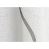 Schlaufenschal 'Curve' Effekt-Voile grau-weiß bedruckt 140 x 255 cm