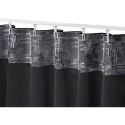 Schlaufenschal 'Midnight' schwarz 255 x 140 cm