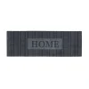 Schmutzfangmatte 'Home Stripe' anthrazit 25 x 75 cm