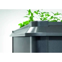 Schneckenschutz dunkelgrau für Hochbeet 1 x 0,5 m