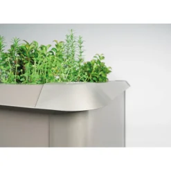 Schneckenschutz quarzgrau für Hochbeet 1 x 1 m