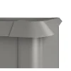Schneckenschutz quarzgrau für Hochbeet 1,5 x 1 m
