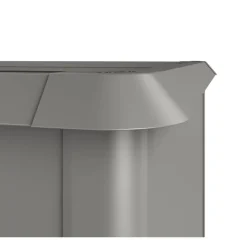 Schneckenschutz quarzgrau für Hochbeet 1,5 x 1,5 m