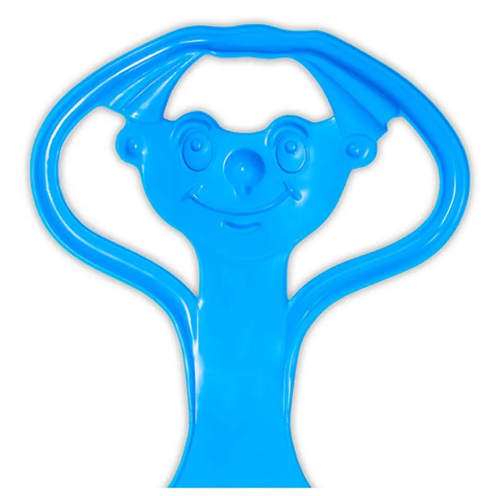 Schneegleiter mit Motiv blau