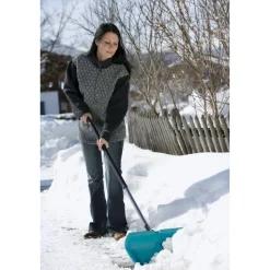 Schneeschieber 'Combisystem' mit Kunststoffkante 50 cm