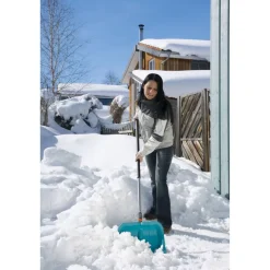 Schneeschieber 'Combisystem' mit Kunststoffkante 40 cm