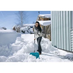 Schneeschieber 'Combisystem' mit Kunststoffkante 40 cm