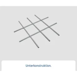 Schraubfundament für Gerätehaus Berry Typ 2, ohne Rahmen
