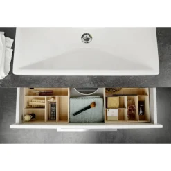 Schubladen-Box aus Buchenholz, 26 x 7 x 32 cm