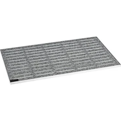 Schuhabstreifer grau 60 x 40 cm
