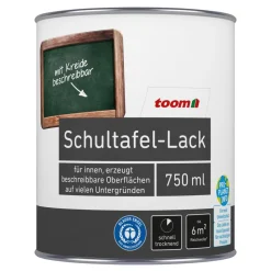Schultafel-Lack schwarz matt 750 ml