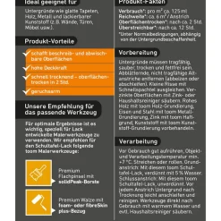 Schultafel-Lack schwarz matt 750 ml