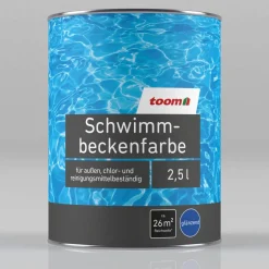 Schwimmbeckenfarbe lichtblau glänzend 2,5 l