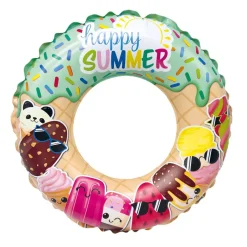 Schwimmring 'Happy Summer' mehrfarbig Ø 45 cm