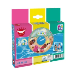 Schwimmring 'Happy Summer' mehrfarbig Ø 45 cm