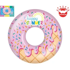 Schwimmring 'Happy Summer Eis' mehrfarbig Ø 79 x 20 cm