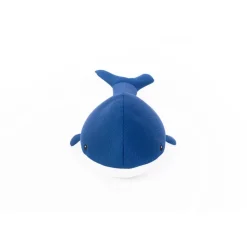Schwimmtier 'Buddy Wal' blau Textil 50 x 104 x 38 cm