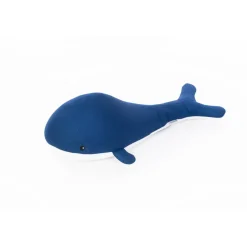Schwimmtier 'Buddy Wal' blau Textil 50 x 104 x 38 cm