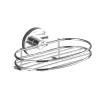 Seifenablage 'Milazzo' Vacuum-Loc Stahl 17 x 17,5 x 12 cm