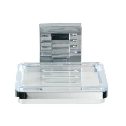 Seifenablage 'Vacuum-Loc Quadro' Edelstahl