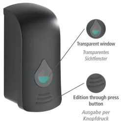 Seifenspender 'Ranera' schwarz 740 ml