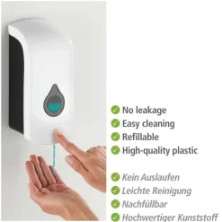Seifenspender 'Ranera' weiß 740 ml