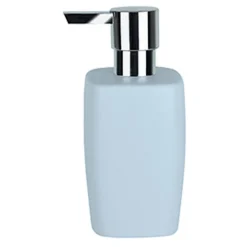 Seifenspender 'Retro' Keramik pastellblau 300 ml