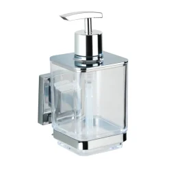 Seifenspender 'Vacuum-Loc Quadro' Edelstahl, 330 ml