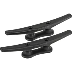 Seilklampen 110 mm 2 Stück Kunststoff schwarz