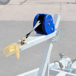 Seilwinde mit 7 m Gurt und Haken bis 450 kg